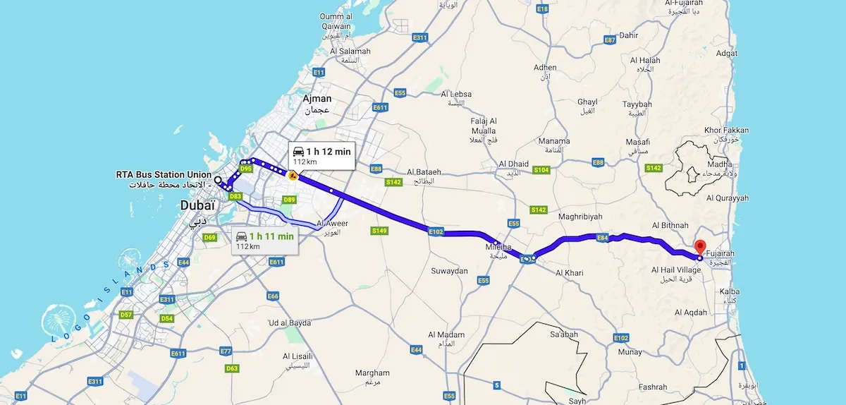 E84 (Sheikh Khalifa Highway)